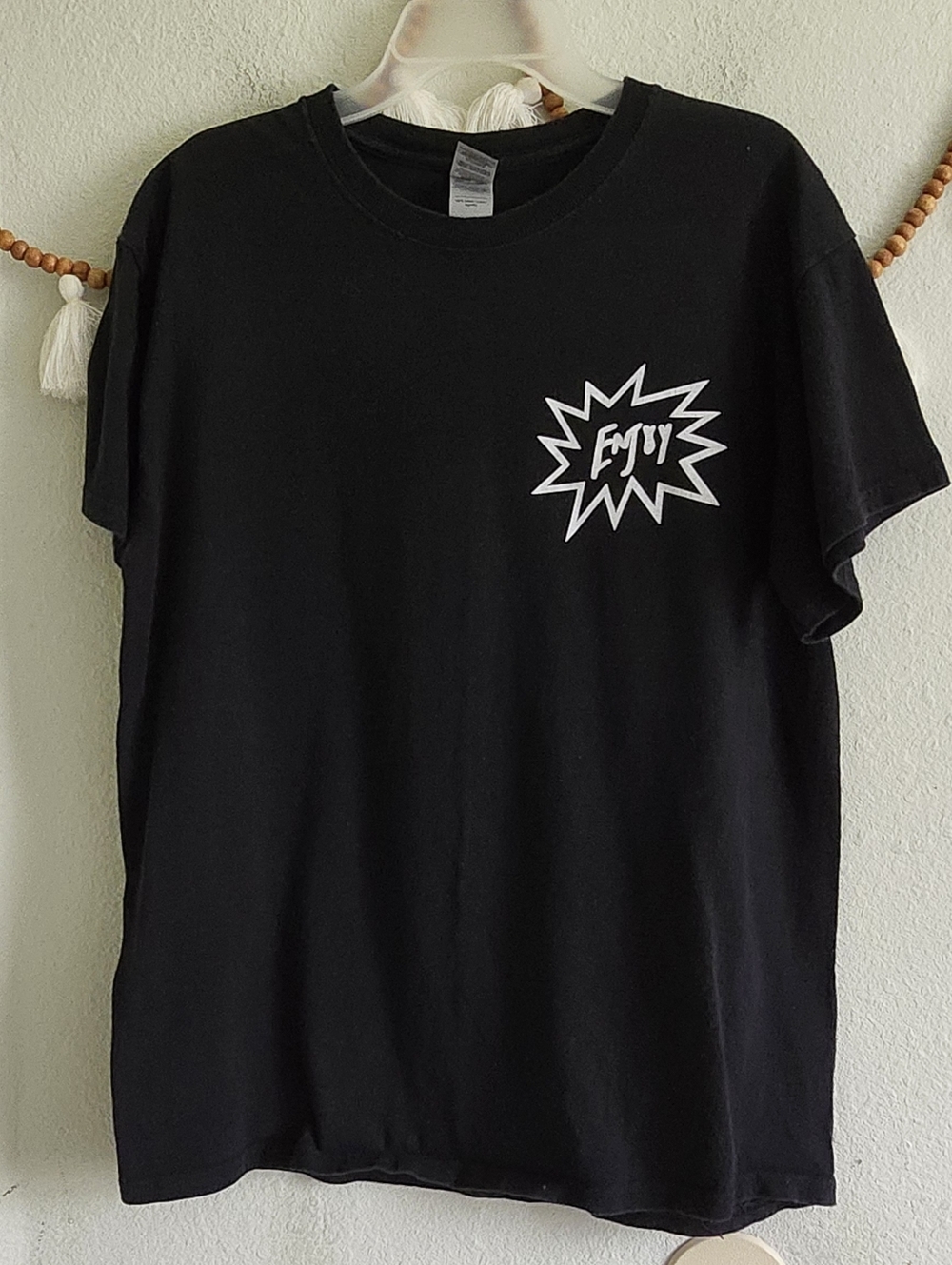 Gildan Enjoy Everythang Black Graphic Shirt